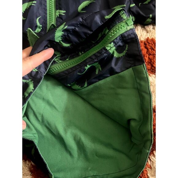 Kids Alligator Lightweight Zip Up Jacket - Size 4T - Picture 3 of 4